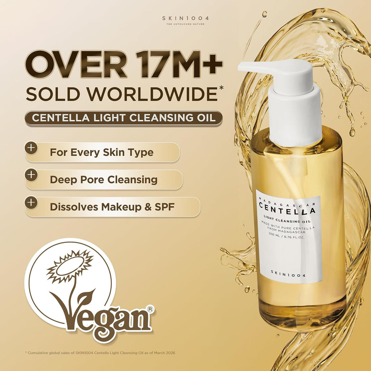 SKIN1004 Centella Light Cleansing Oil 200ml brand overview and global sales information