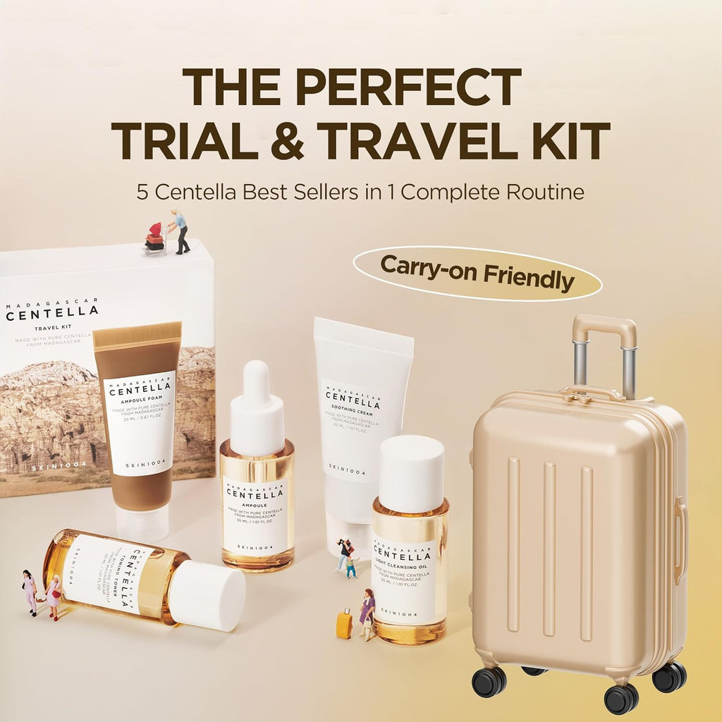 SKIN1004 Madagascar Centella mini skincare products for travel